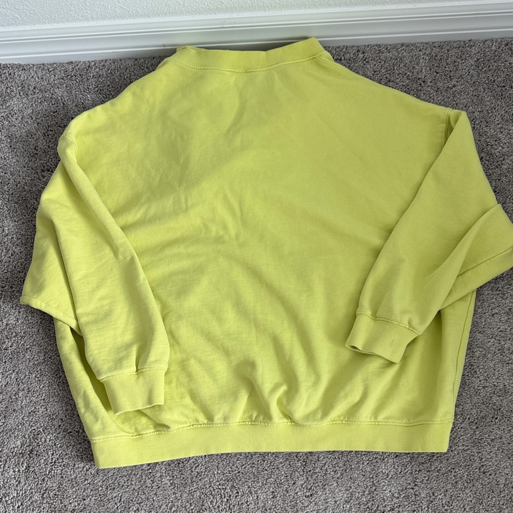 FP Movement by Free People Neon Yellow Sweater Hoodie - Picture 6 of 6